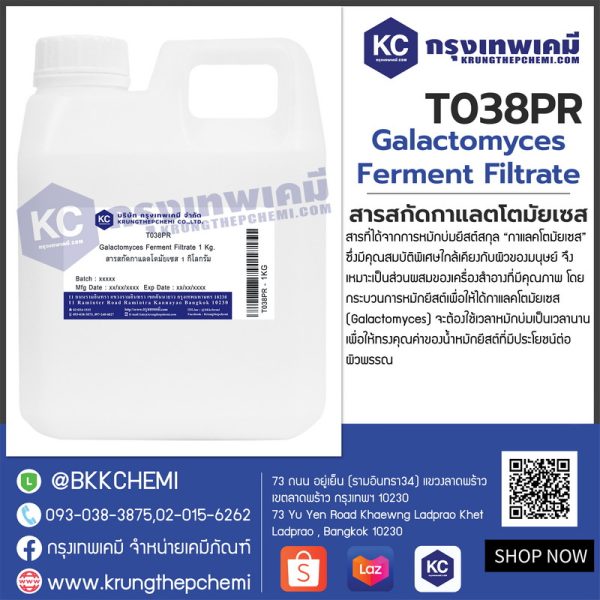 Galactomyces Ferment Filtrate : สารสกัดกาแลตโตมัยเซส - Image 4